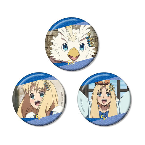 『盾の勇者の成り上がり Season 4』フィーロ 場面写グリッター缶バッジ3個セット